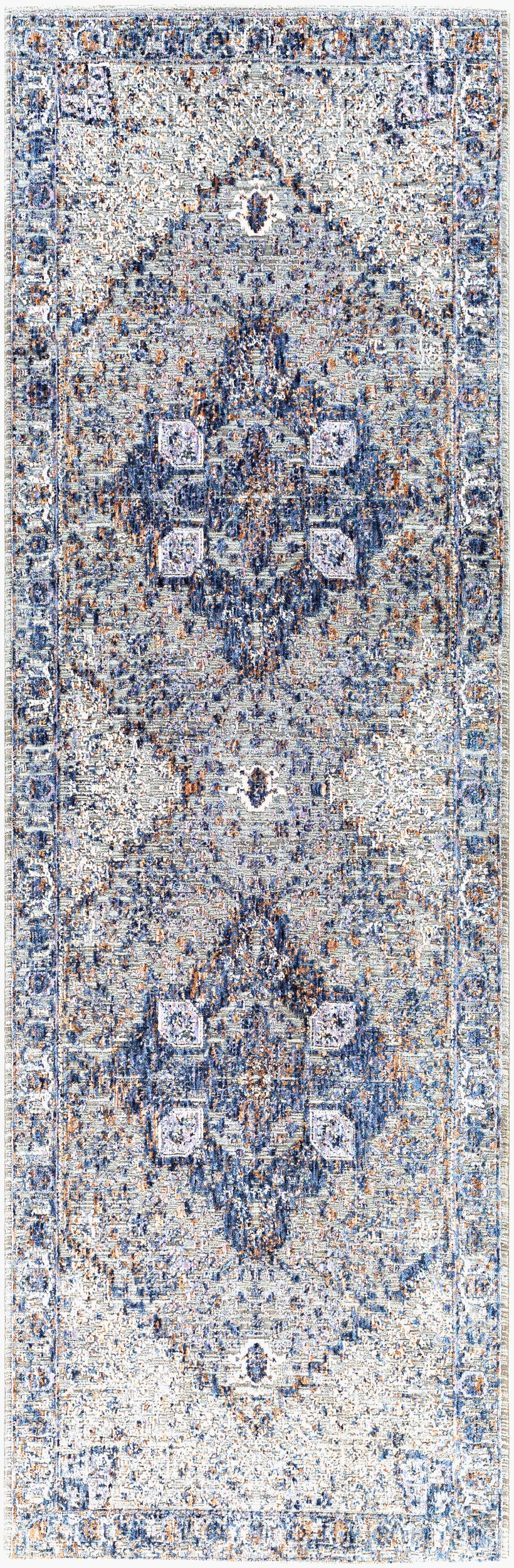 Infinity INF-2305 7ft Runner Machine Woven Runner Rug
