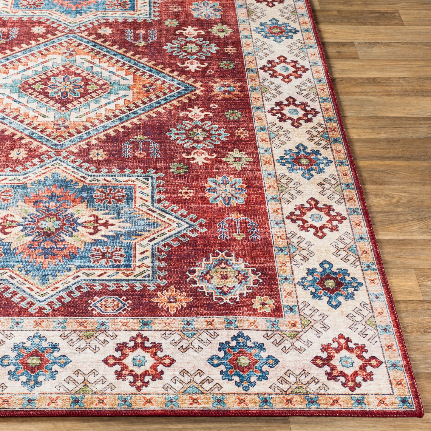 Iris IRS-2307 7ft Runner Machine Woven Runner Rug