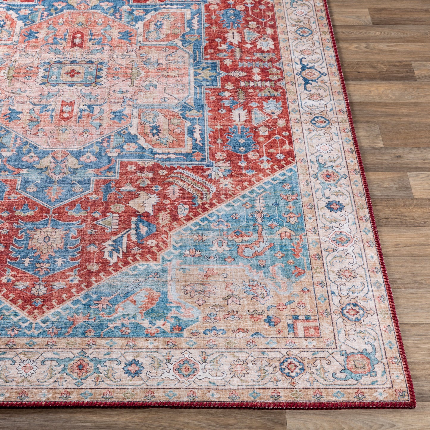 Alfombra tejida a máquina Iris IRS-2313 de 1,52 m x 2,13 m