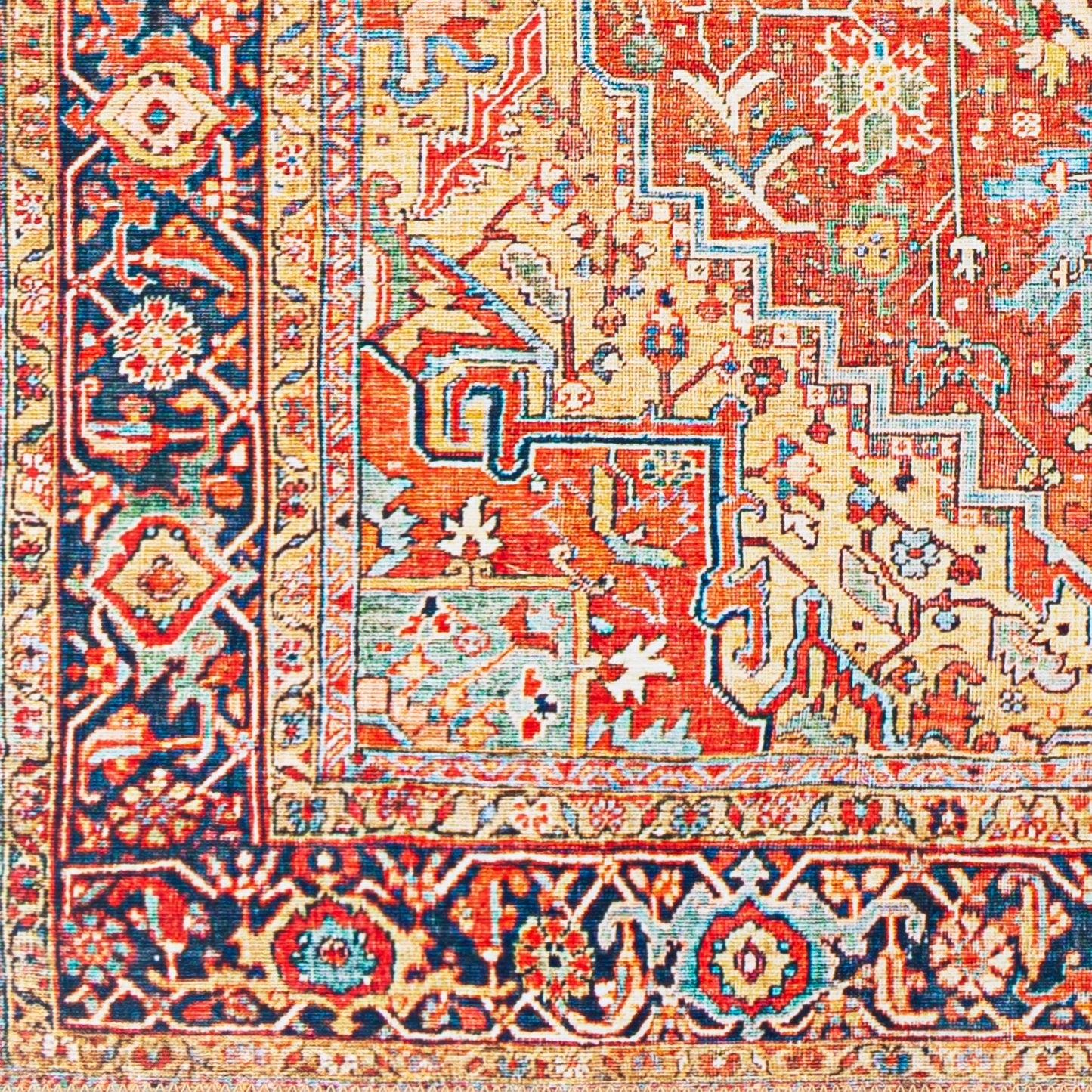 Iris IRS-2341 7ft Runner Machine Woven Runner Rug