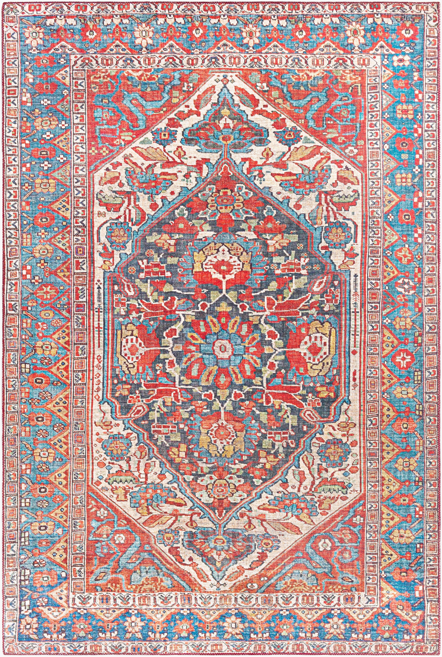 Iris IRS-2342 2' x 3' Machine Woven Accent Rug