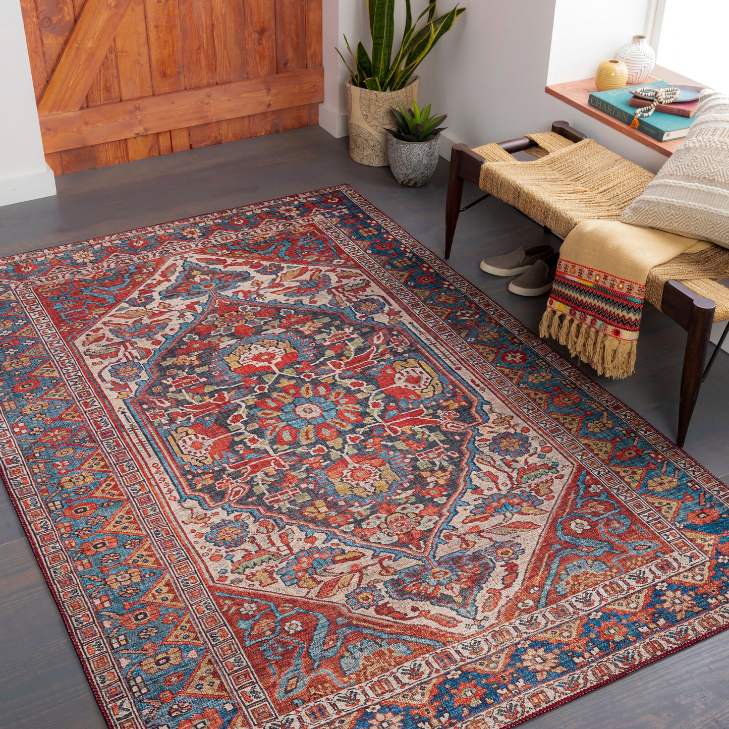 Iris IRS-2342 2' x 3' Machine Woven Accent Rug