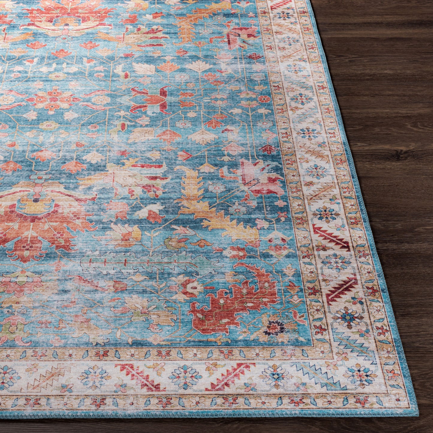 Iris IRS-2349 7ft Runner Machine Woven Runner Rug