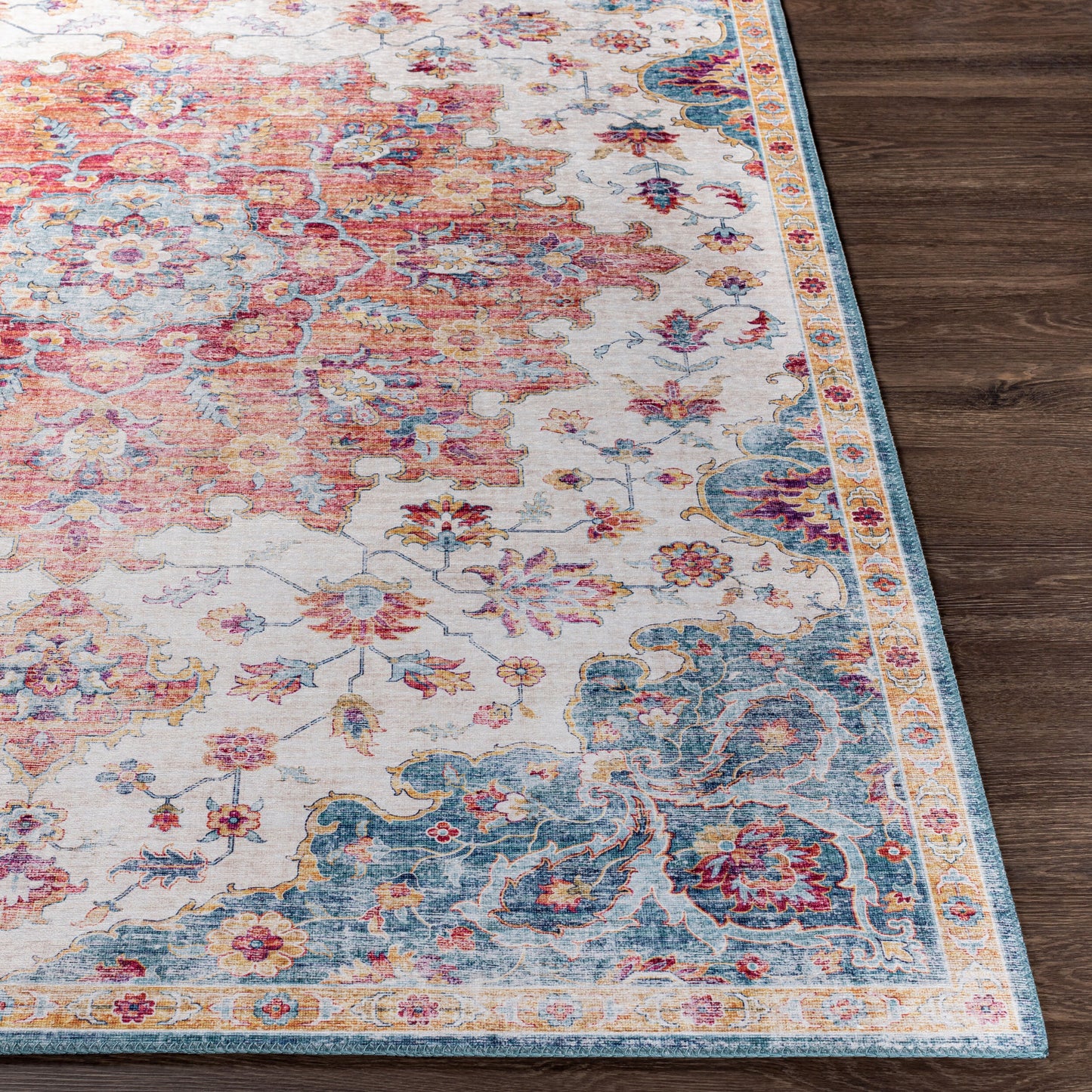Iris IRS-2352 7ft Runner Machine Woven Runner Rug