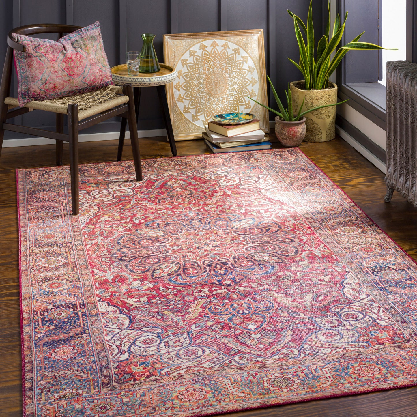 Iris IRS-2363 2' x 3' Machine Woven Accent Rug