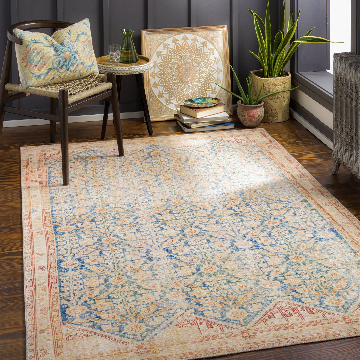 Iris IRS-2364 2' x 3' Machine Woven Accent Rug