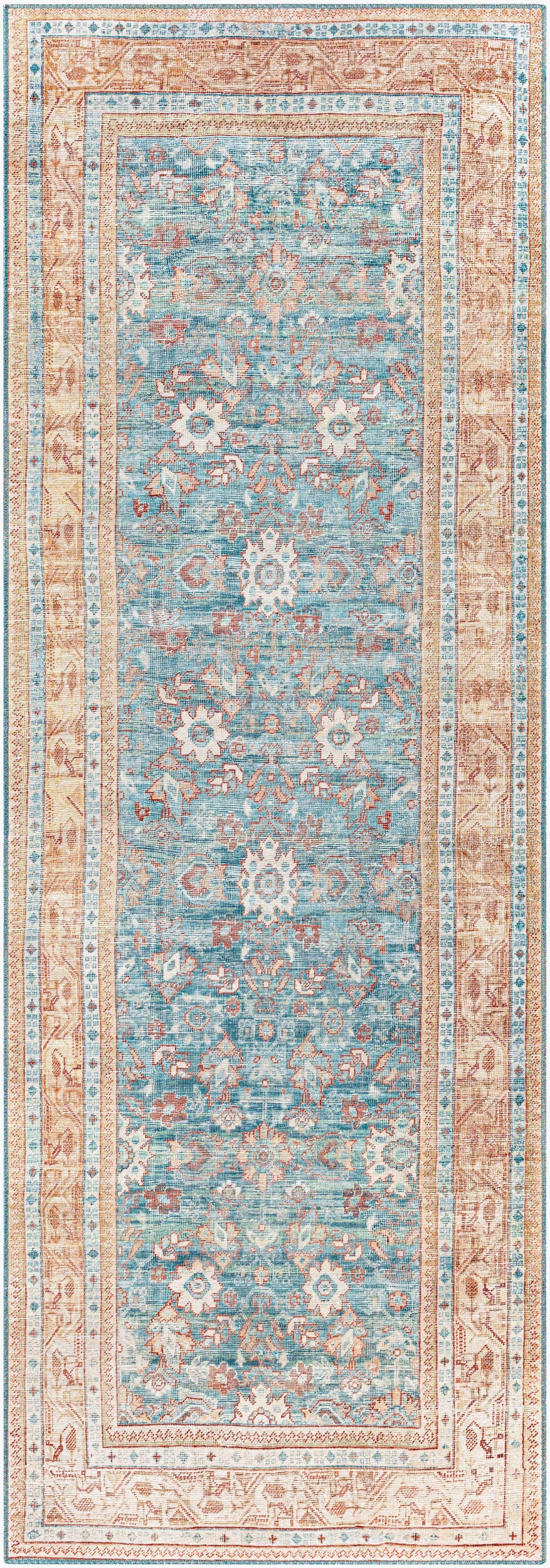 Iris IRS-2365 7ft Runner Machine Woven Runner Rug