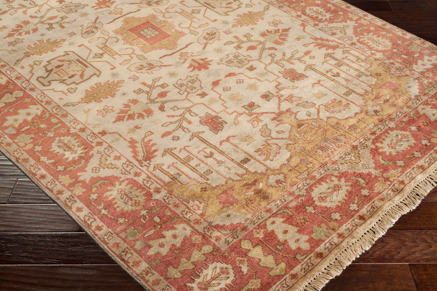 Adana IT-1181 8ft Round Handmade Wool Area Rug
