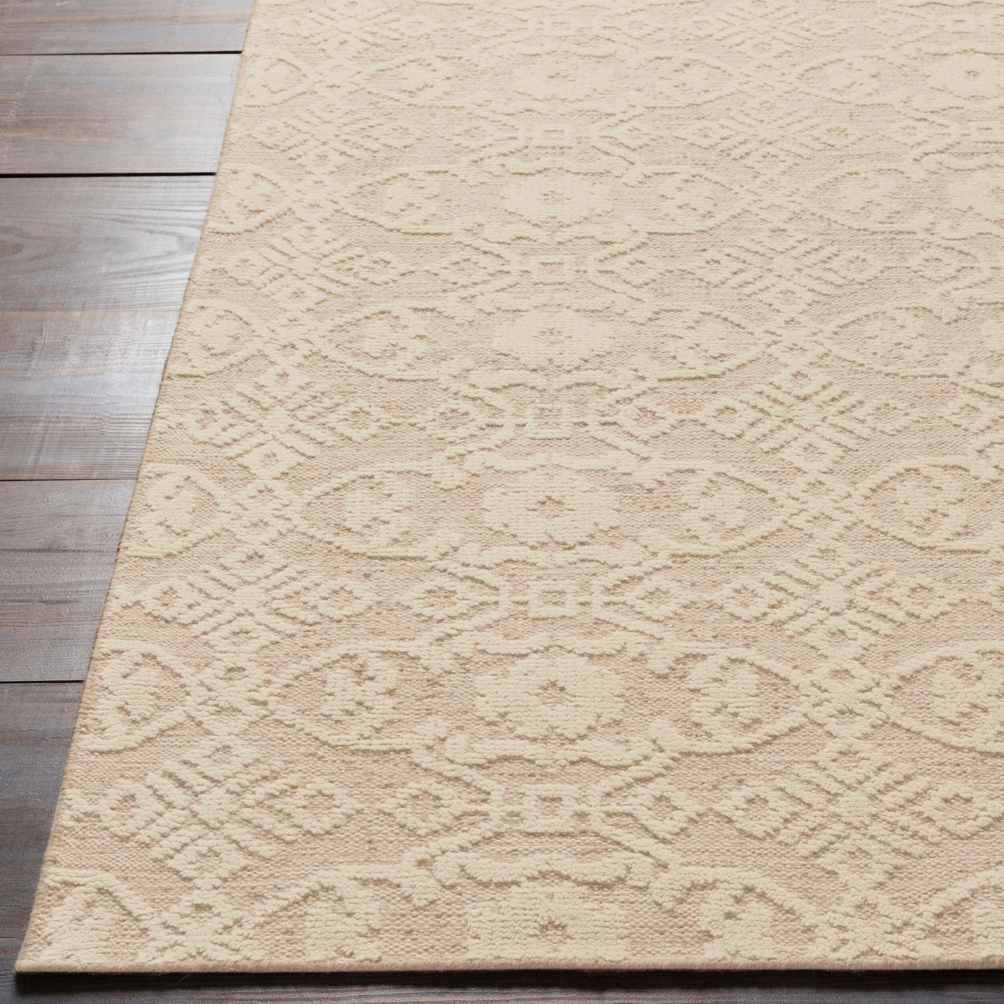 Ithaca ITH-5000 2' x 3' Handmade Wool Accent Rug