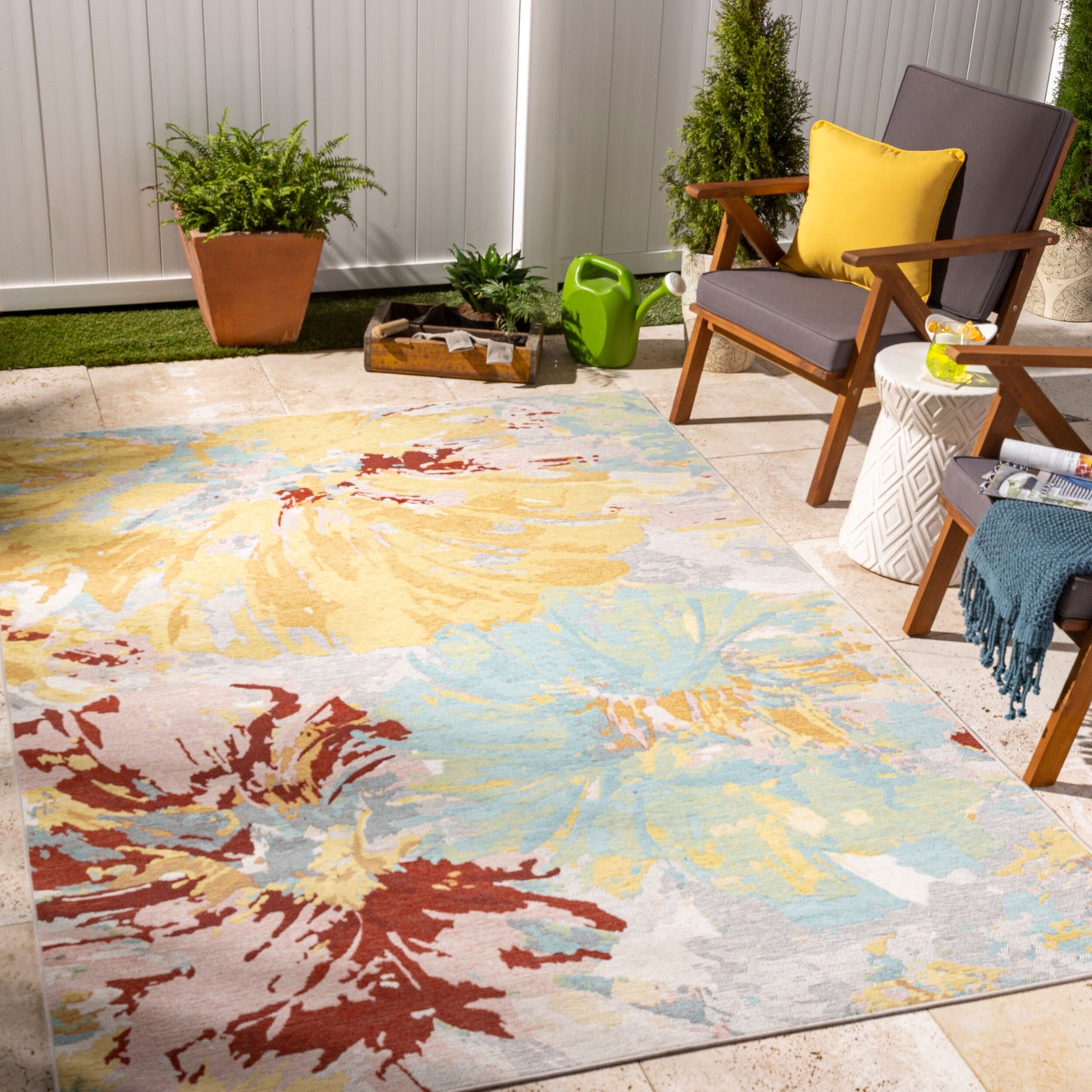 Intense ITS-2300 6' x 10' Machine Woven Area Rug