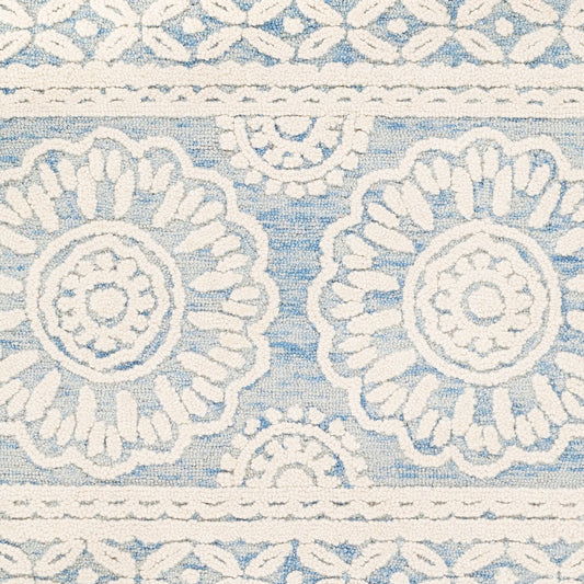 Izmir IZM-2305 Alfombra de lana hecha a mano de 9' x 12'