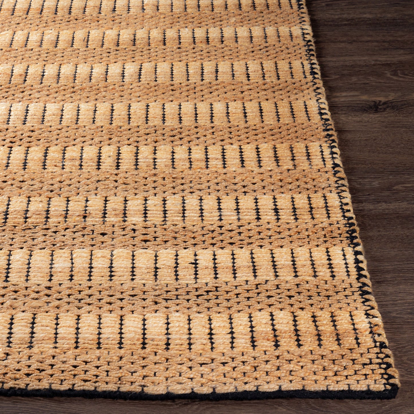 Jasmine JAM-2302 8ft Runner Handmade Jute Runner Rug