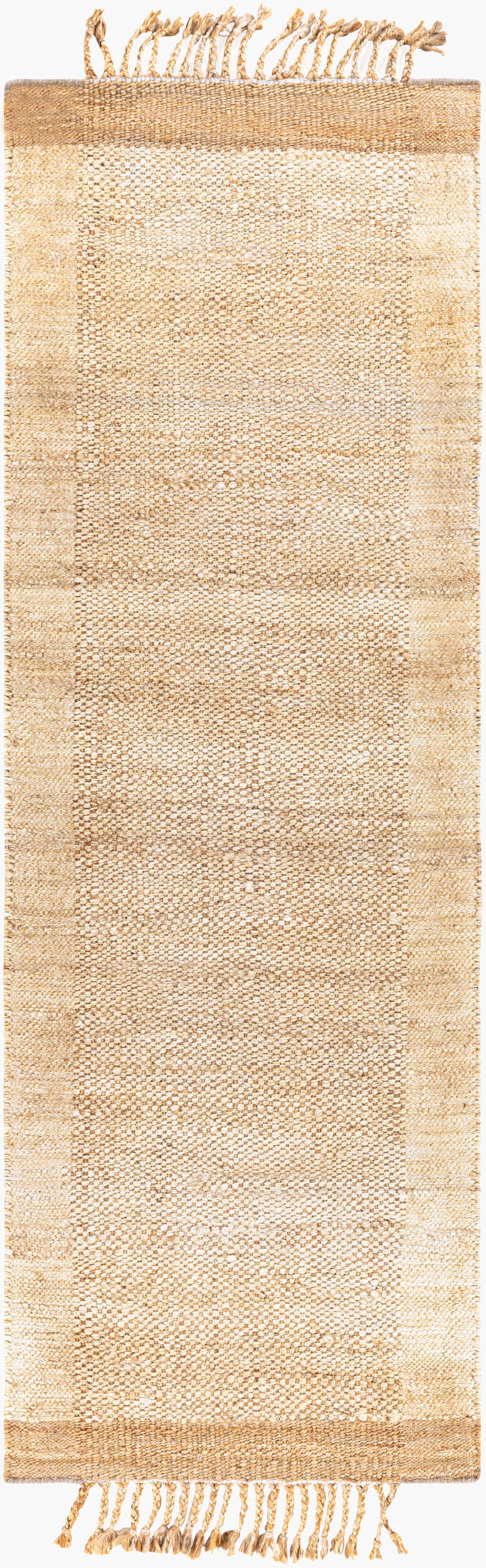 Jasmine JAM-2303 8ft Runner Handmade Jute Runner Rug