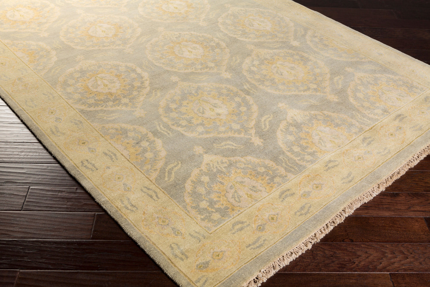 Jade JDE-3001 2' x 3' Handmade Wool Accent Rug