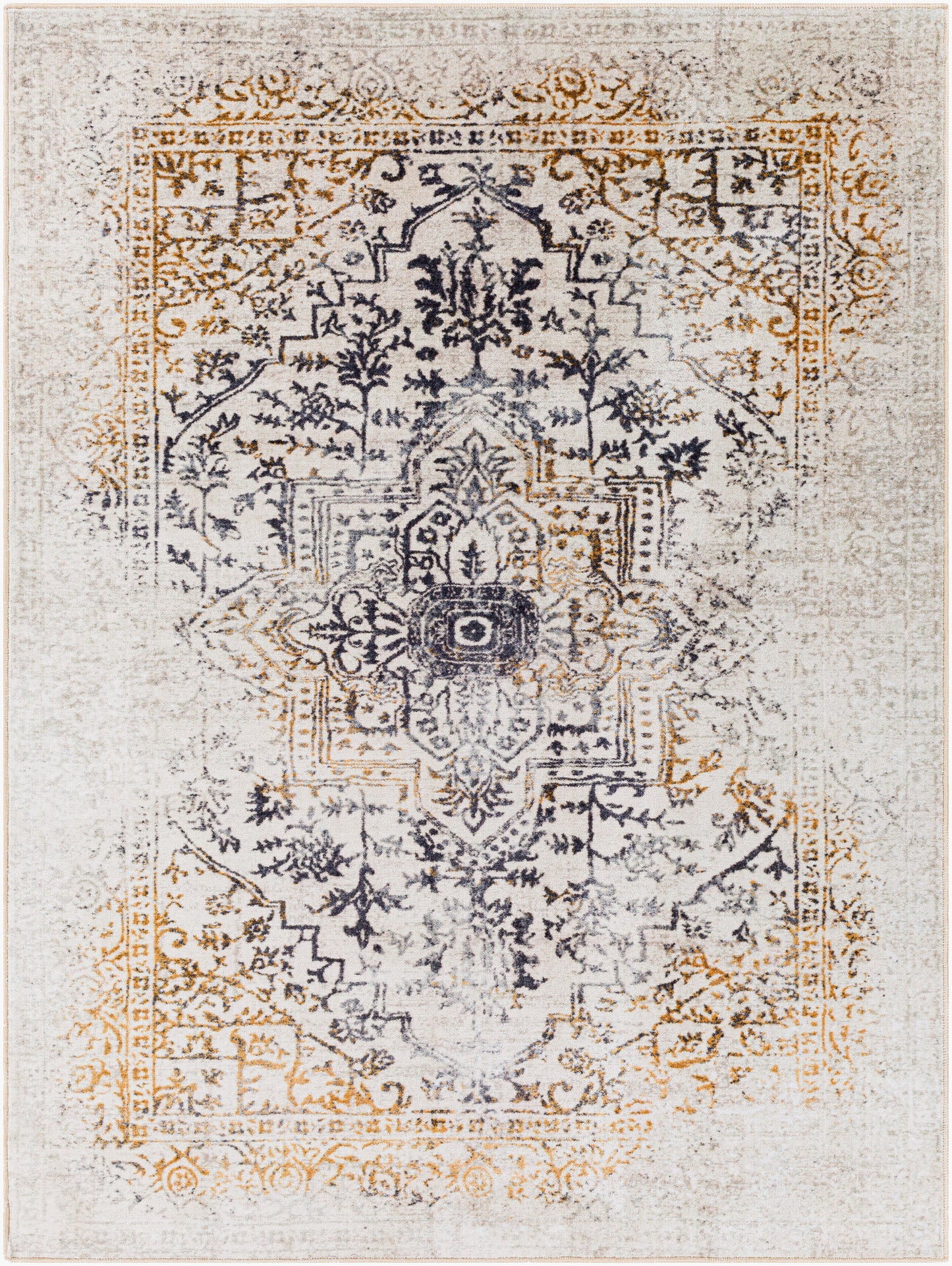 Jefferson JFS-2304 5' x 7' Machine Woven Washable Area Rug