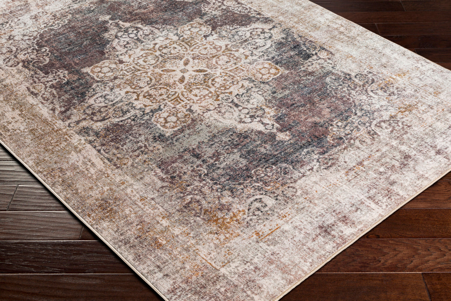 Jefferson JFS-2312 3' x 4' Machine Woven Washable Accent Rug