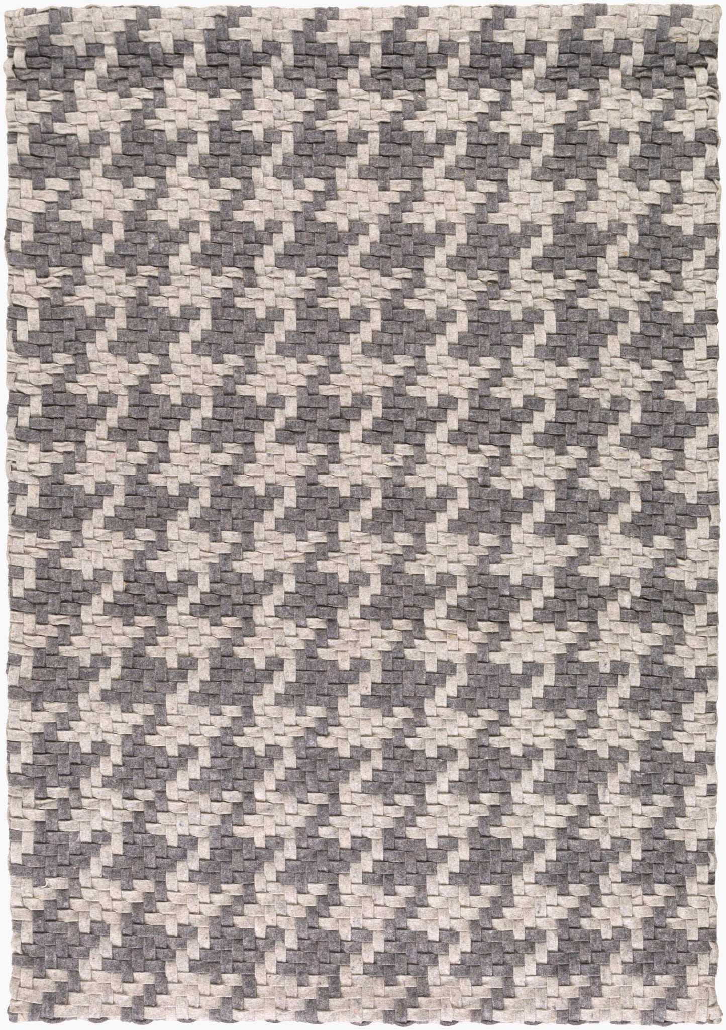 Jigsaw JIG-1000 2' x 3' Handmade Wool Accent Rug