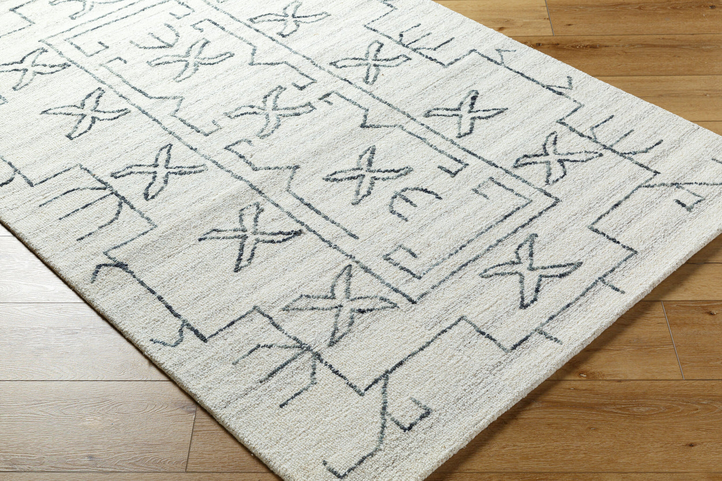 Jules JLS-2306 9' x 12' Handmade Wool Area Rug