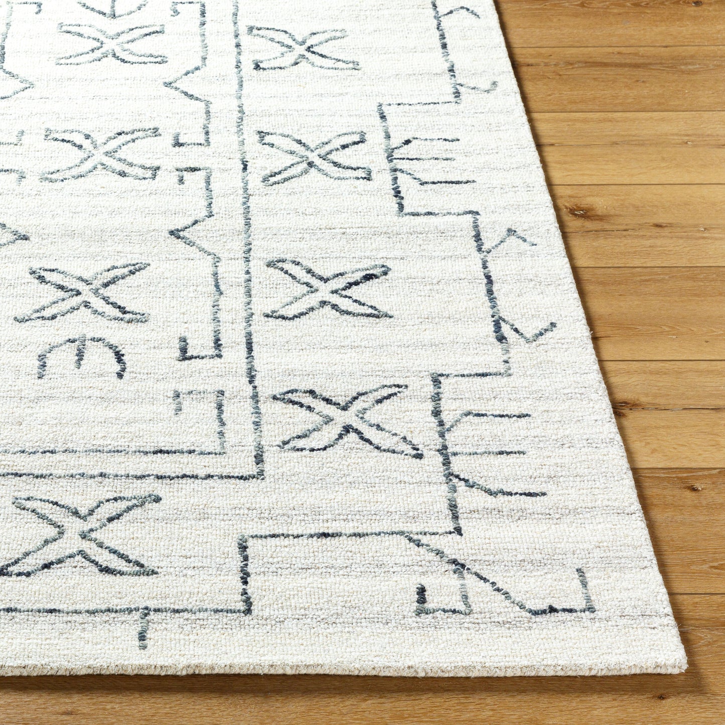 Jules JLS-2306 9' x 12' Handmade Wool Area Rug