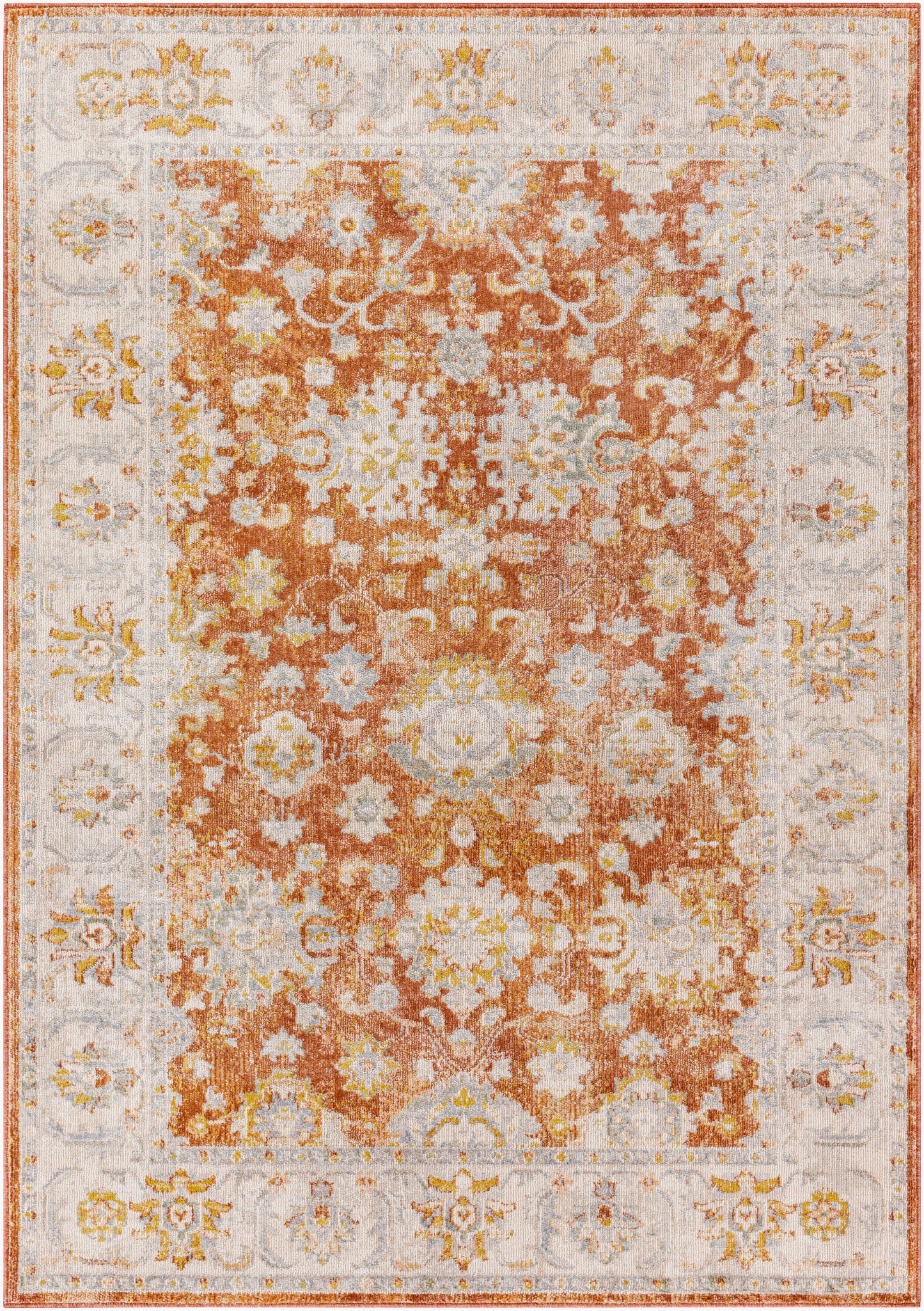 Alfombra tejida a máquina Jamila JML-2305 de 1,52 m x 2,13 m