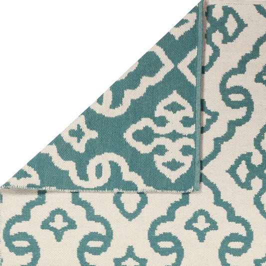 Alfombra decorativa de lana Juniper JNP-5029 de 2' x 3' hecha a mano