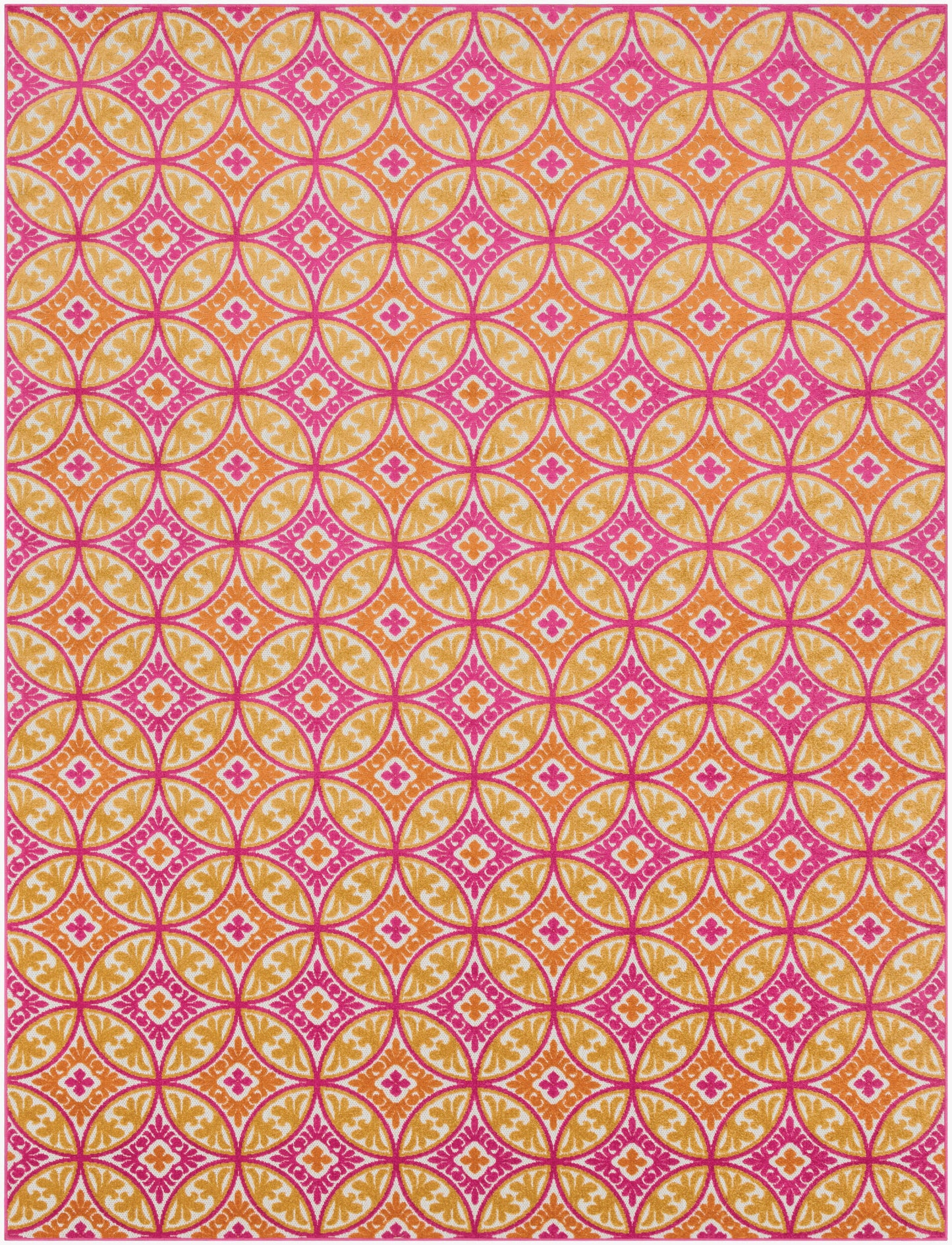 Jolene JOL-1013 2' x 3' Machine Woven Indoor/Outdoor Accent Rug
