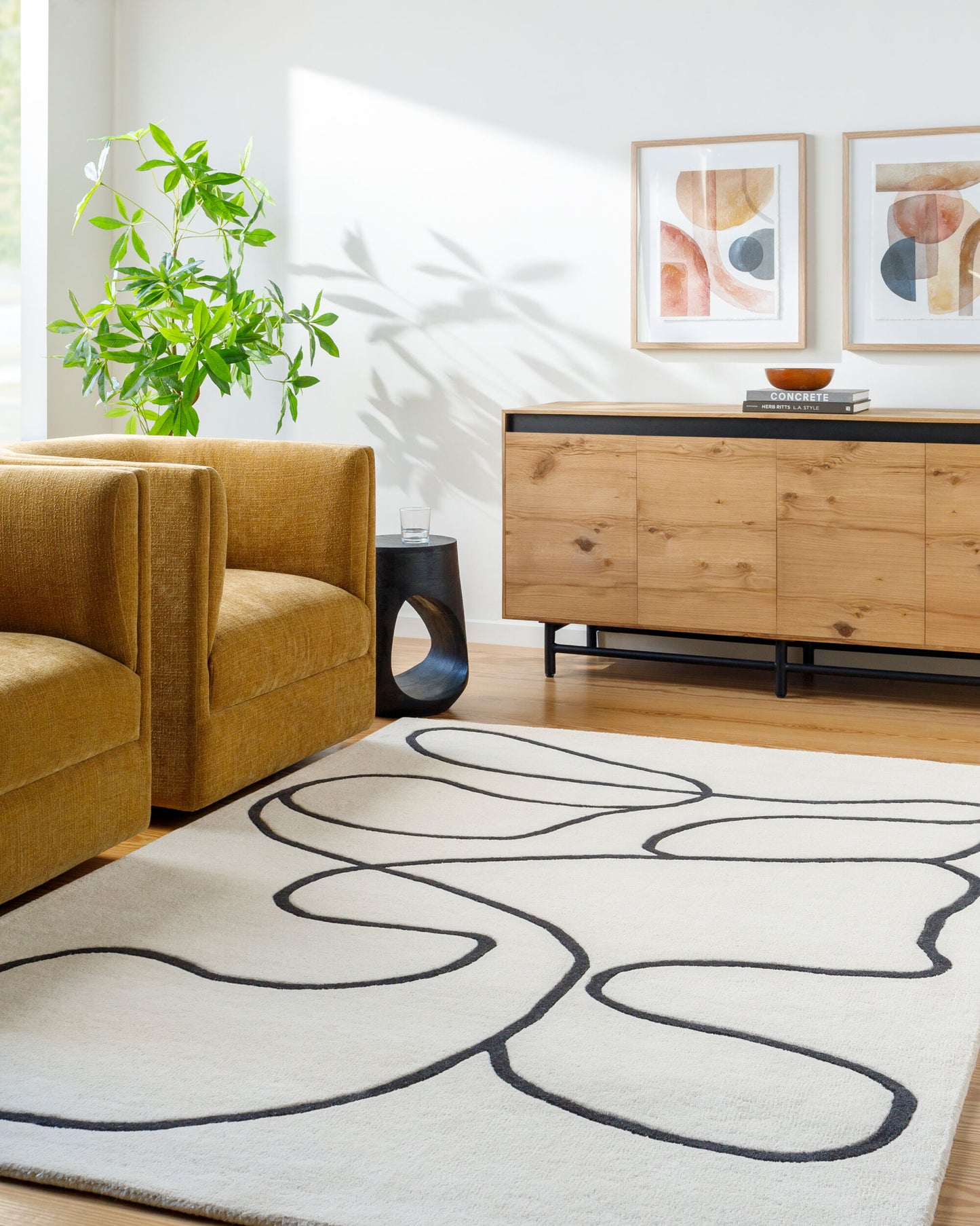 Jason Wu JSW-1009 2' x 3' Handmade Wool Accent Rug