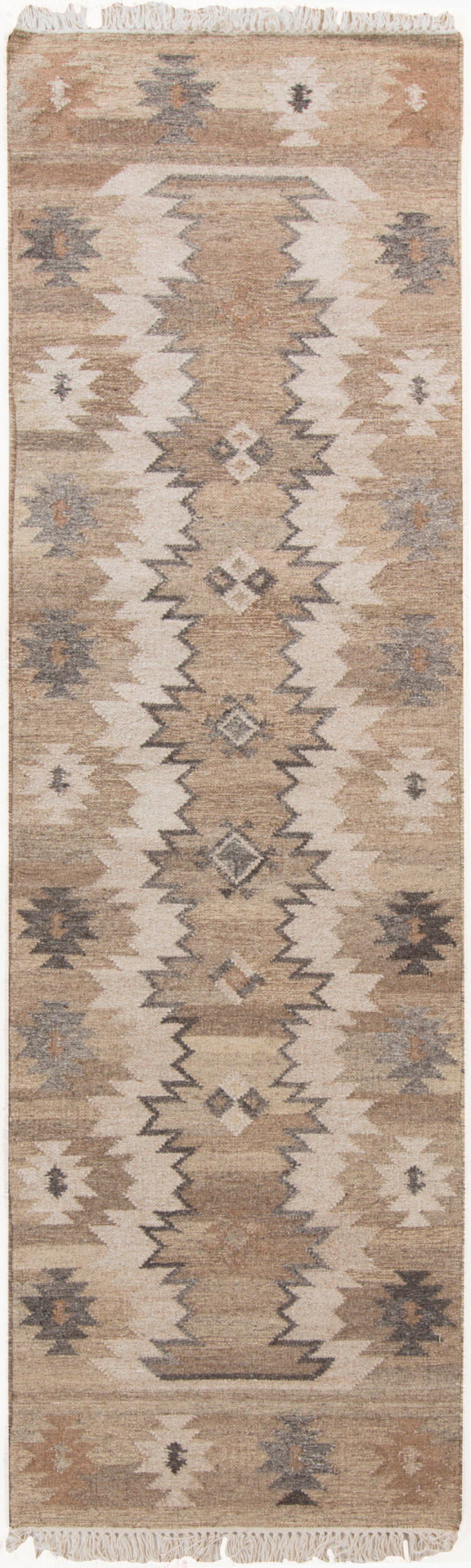Jewel Tone II JTII-2047 8ft Runner Handmade Wool Runner Rug
