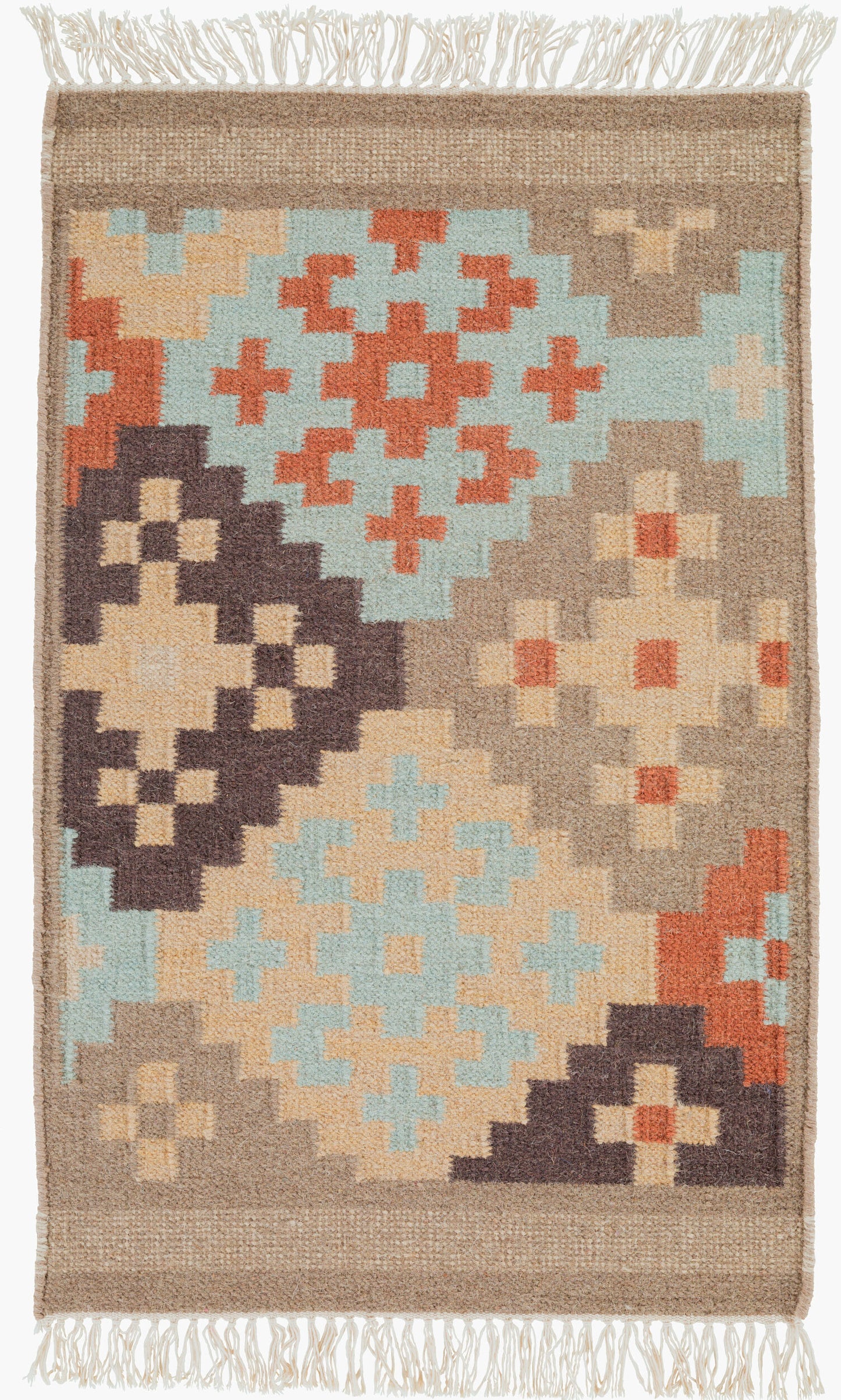 Jewel Tone II JTII-2049 2' x 3' Handmade Wool Accent Rug