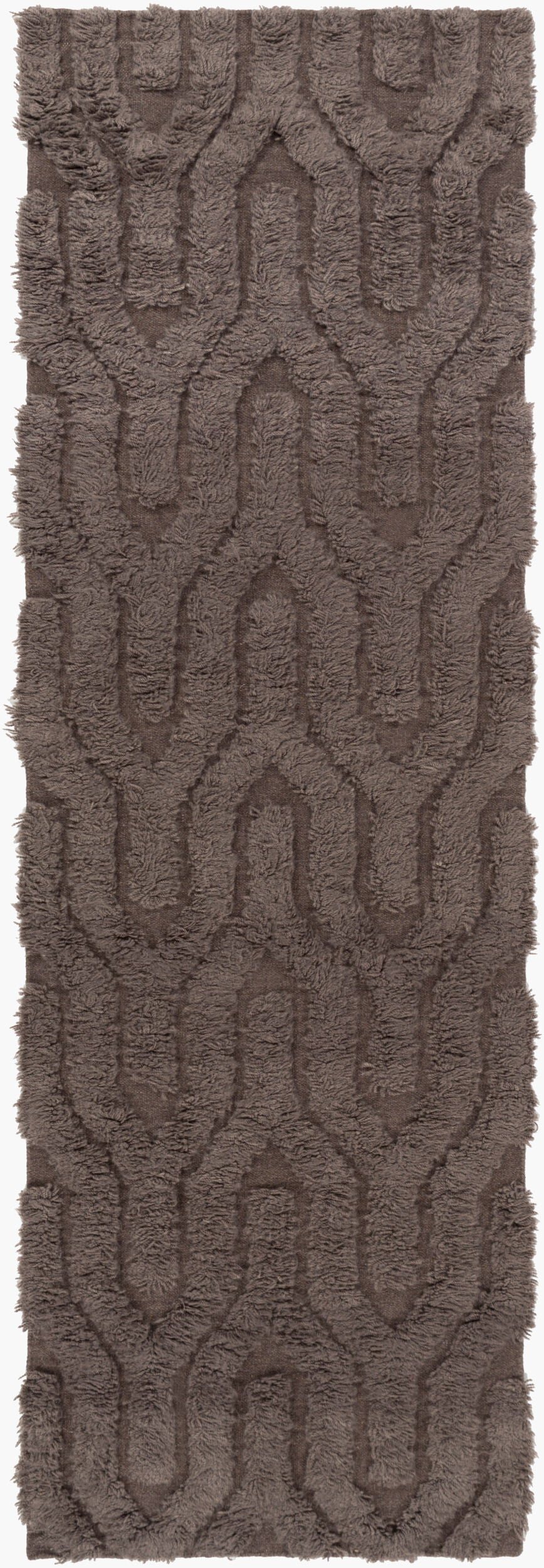 Kabru KAB-8004 8ft Runner Handmade Wool Runner Rug