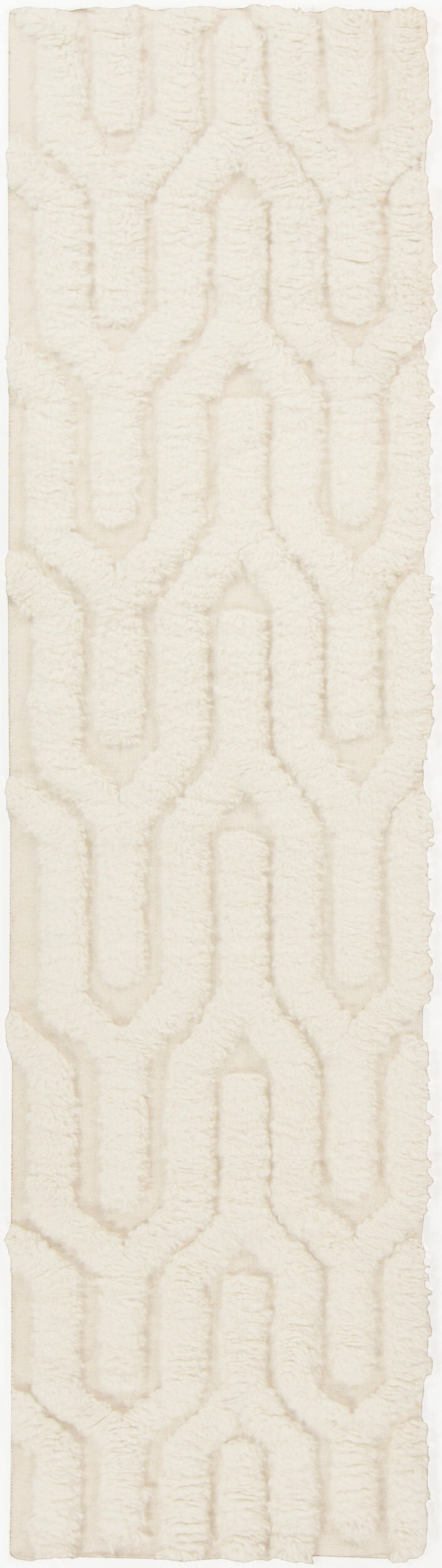 Kabru KAB-8006 8ft Runner Handmade Wool Runner Rug