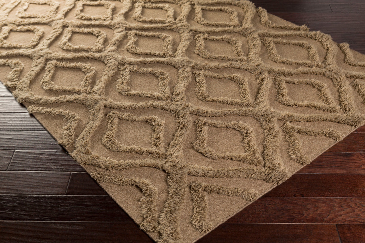 Kabru KAB-8014 2' x 3' Handmade Wool Accent Rug
