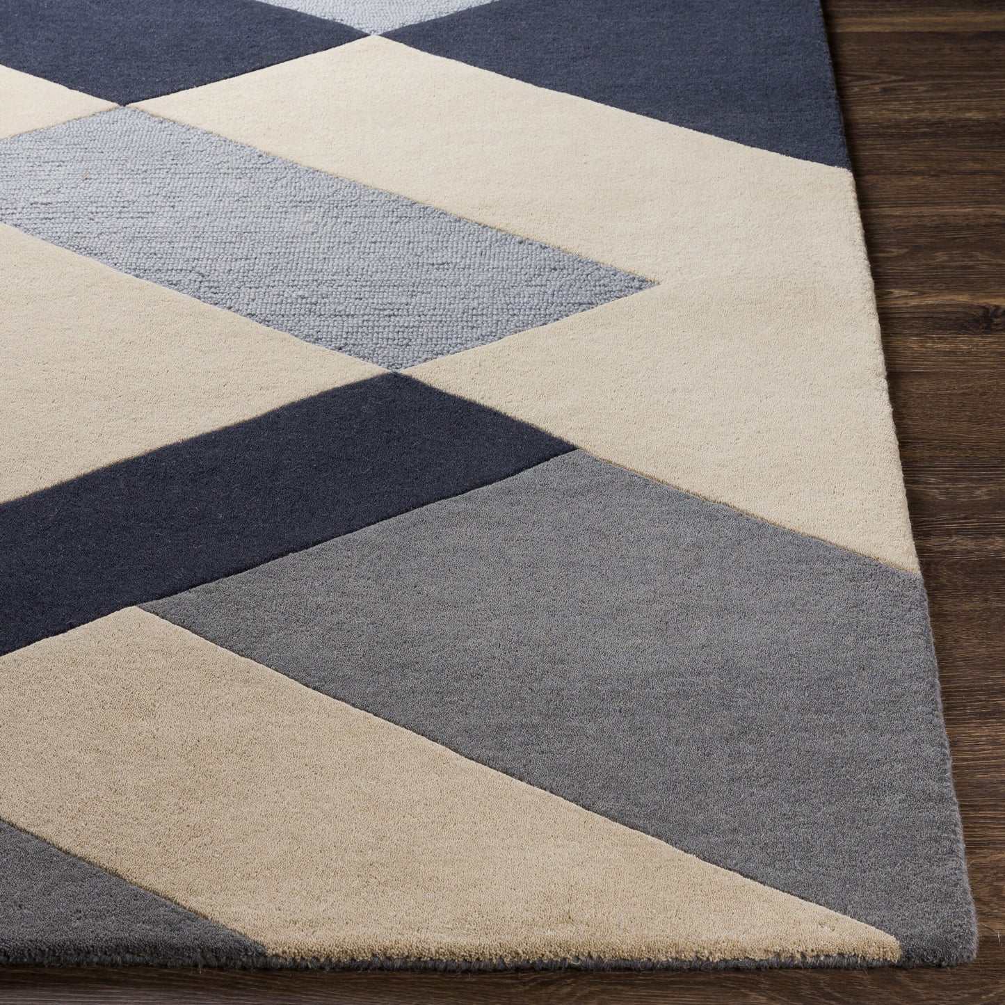 Kennedy KDY-3026 8ft Runner Handmade Wool Runner Rug
