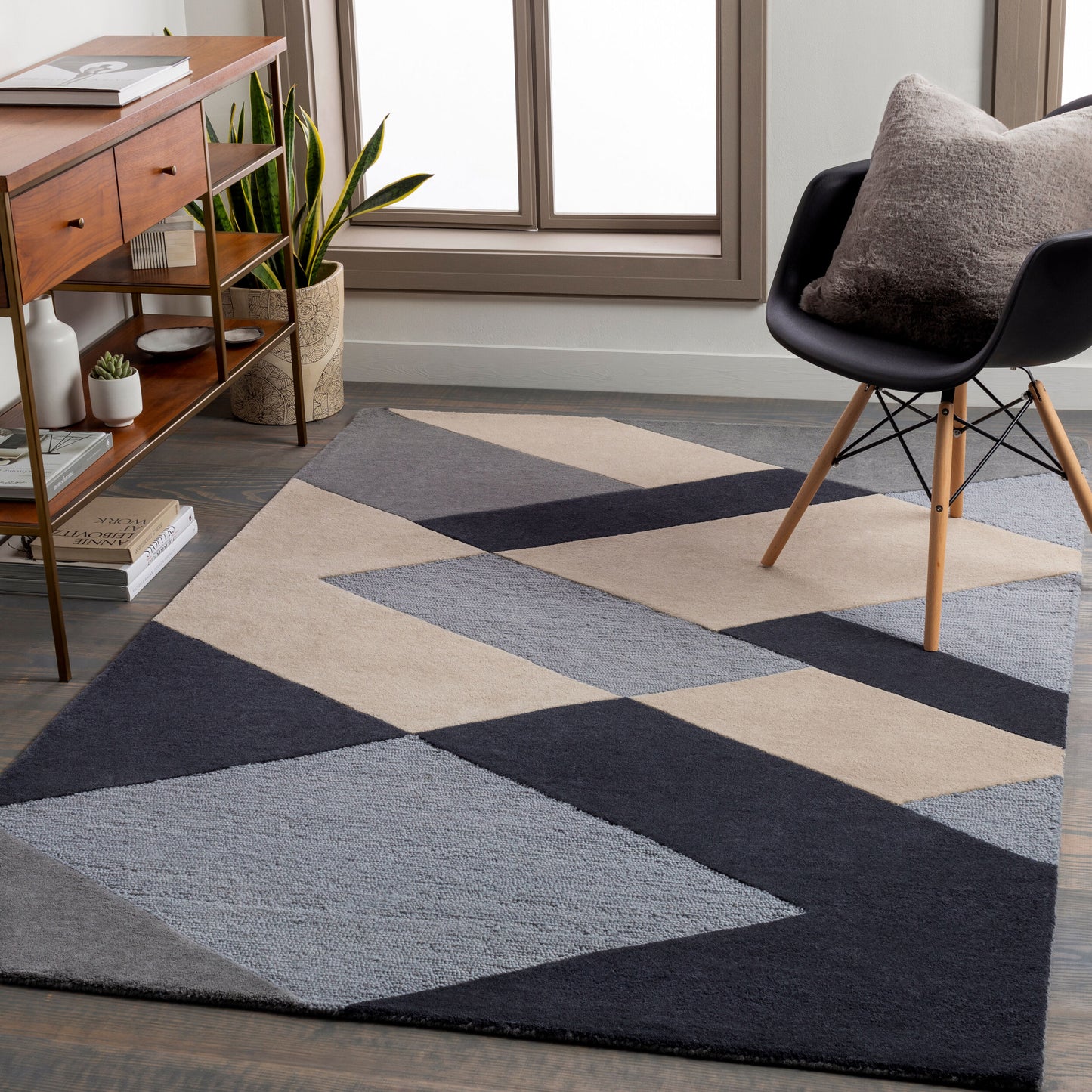 Kennedy KDY-3026 8ft Runner Handmade Wool Runner Rug