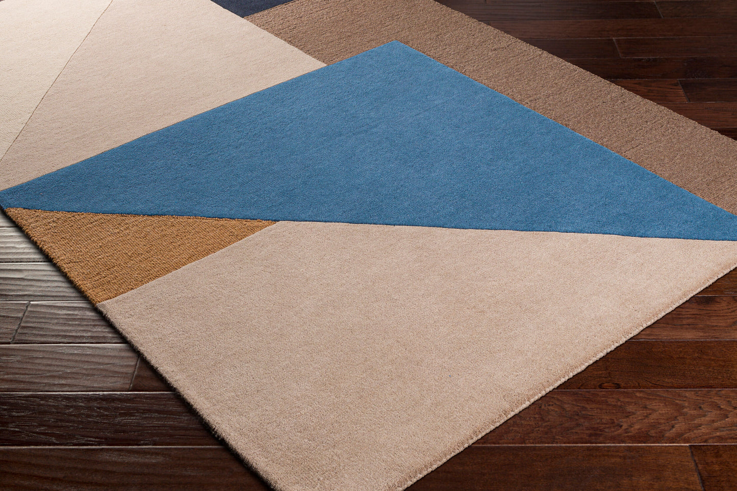 Alfombra de lana hecha a mano Kennedy KDY-3027 de 2,7 x 3,6 m