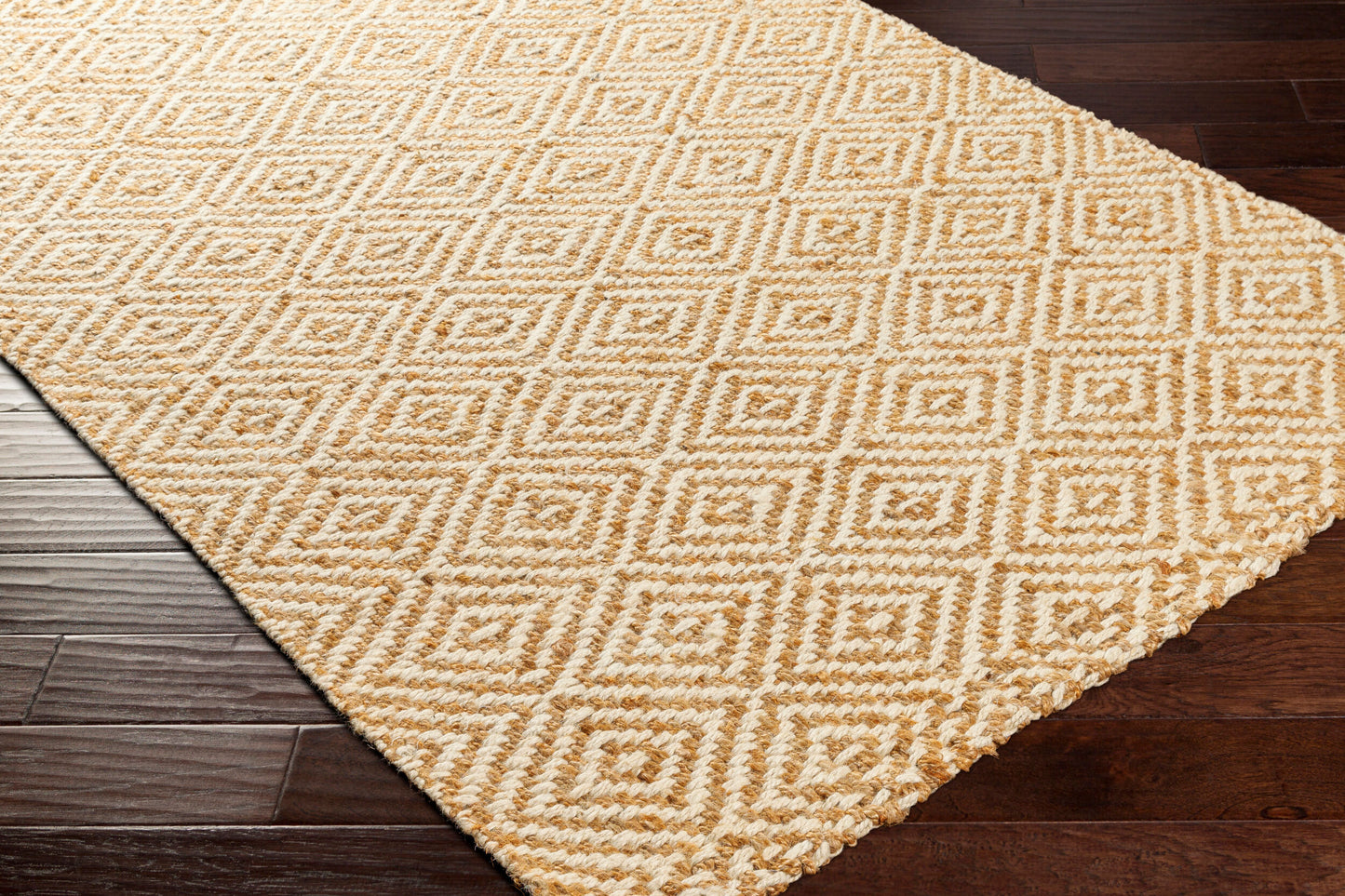 Kerala KER-2301 8ft Runner Handmade Jute Runner Rug