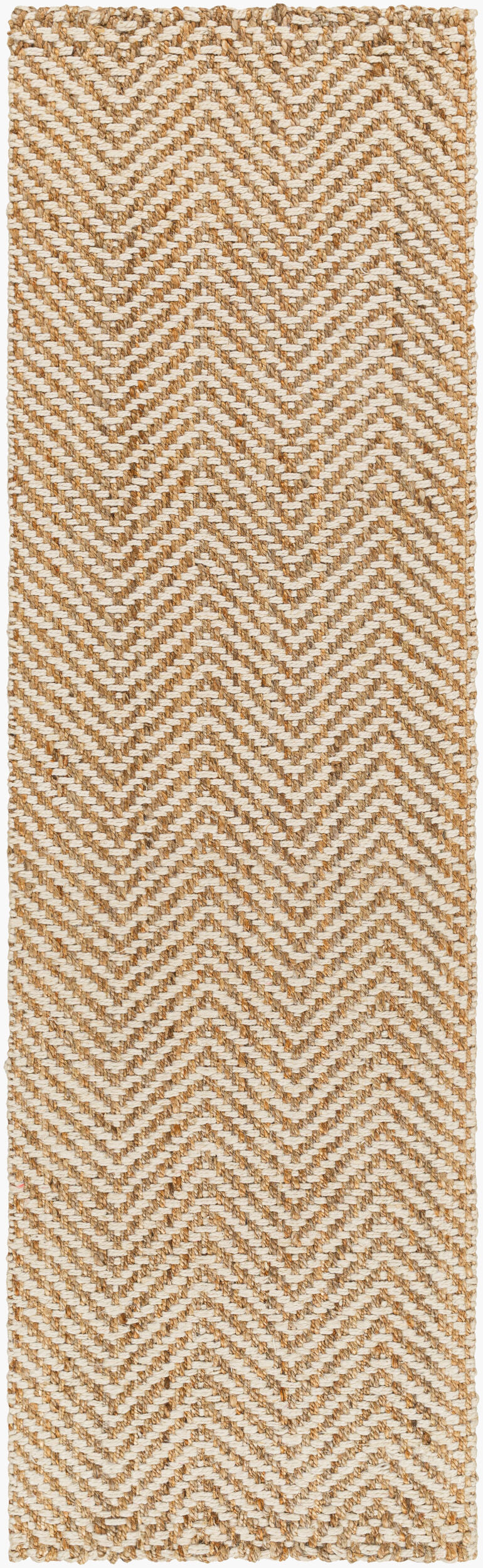 Kerala KER-2302 8ft Runner Handmade Jute Runner Rug