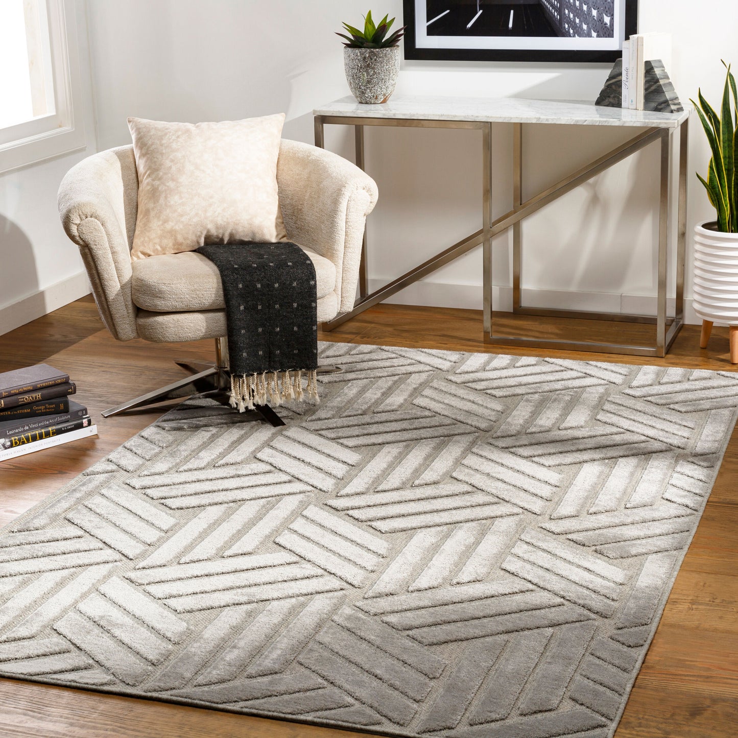 Kingston KGS-2303 2' x 3' Machine Woven Accent Rug