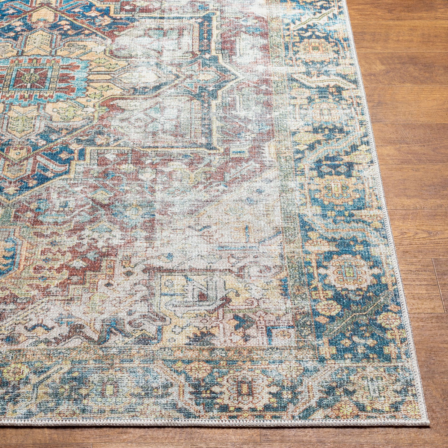 Kemer KMR-2300 9' x 12' Machine Woven Washable Area Rug