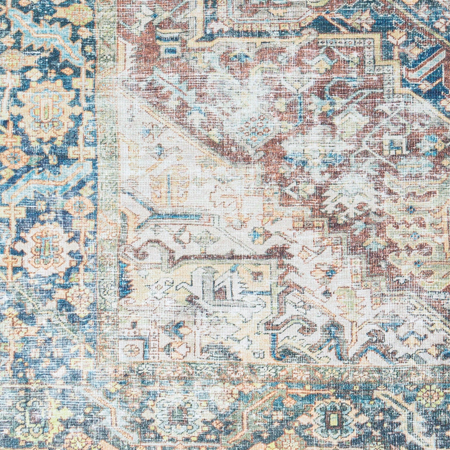 Kemer KMR-2300 8' x 10' Machine Woven Washable Area Rug