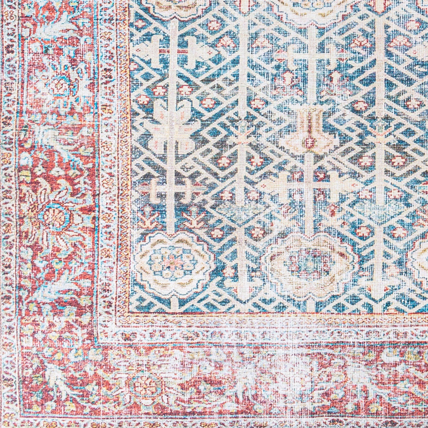 Kemer KMR-2301 8' x 10' Machine Woven Washable Area Rug