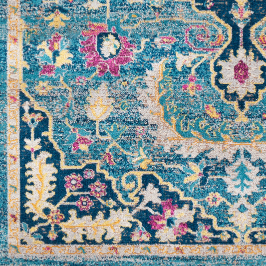 Konya KON-1016 Alfombra decorativa tejida a máquina de 2' x 3'