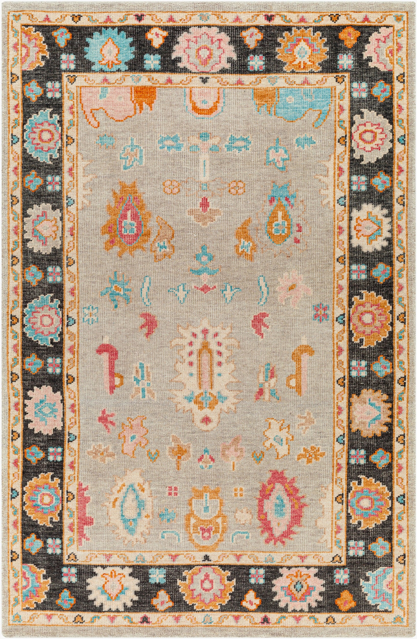Kars KSA-2300 2' x 3' Handmade Wool Accent Rug