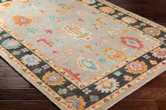 Alfombra de lana hecha a mano Kars KSA-2300 de 2,7 x 3,6 m