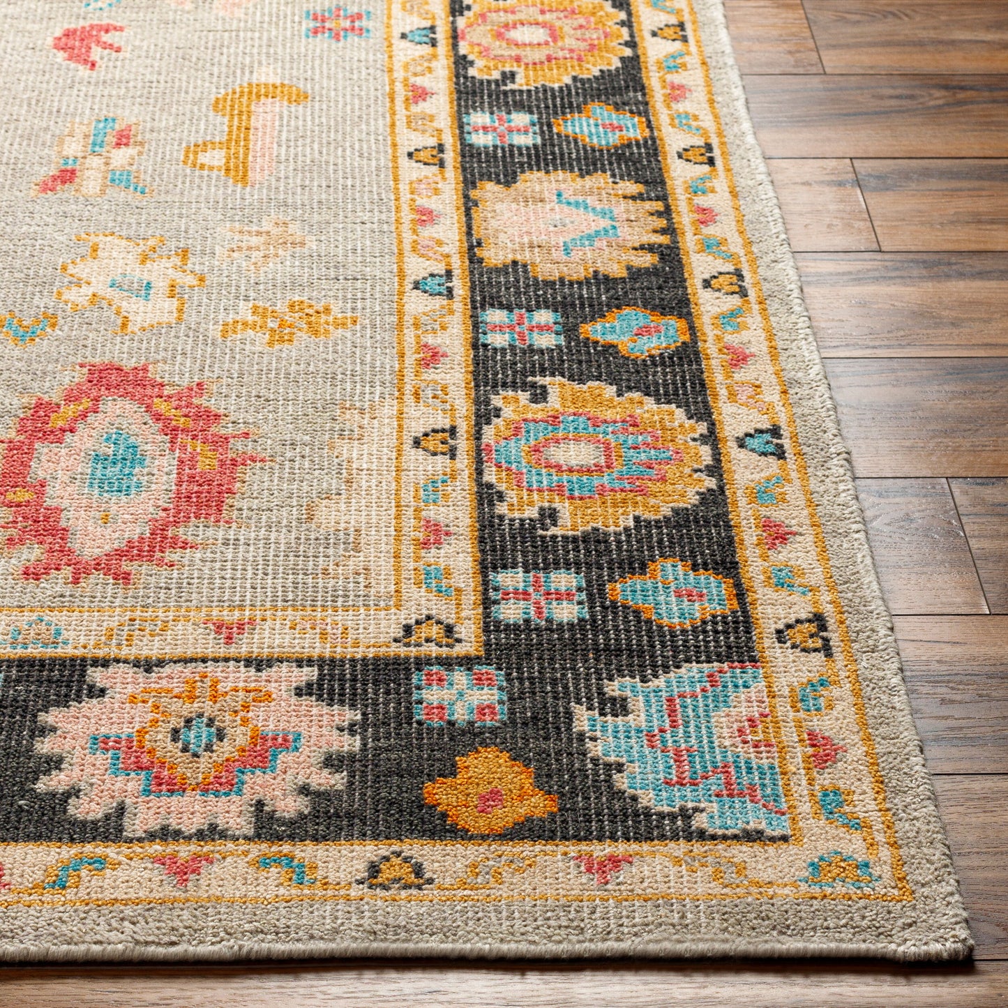 Kars KSA-2300 2' x 3' Handmade Wool Accent Rug
