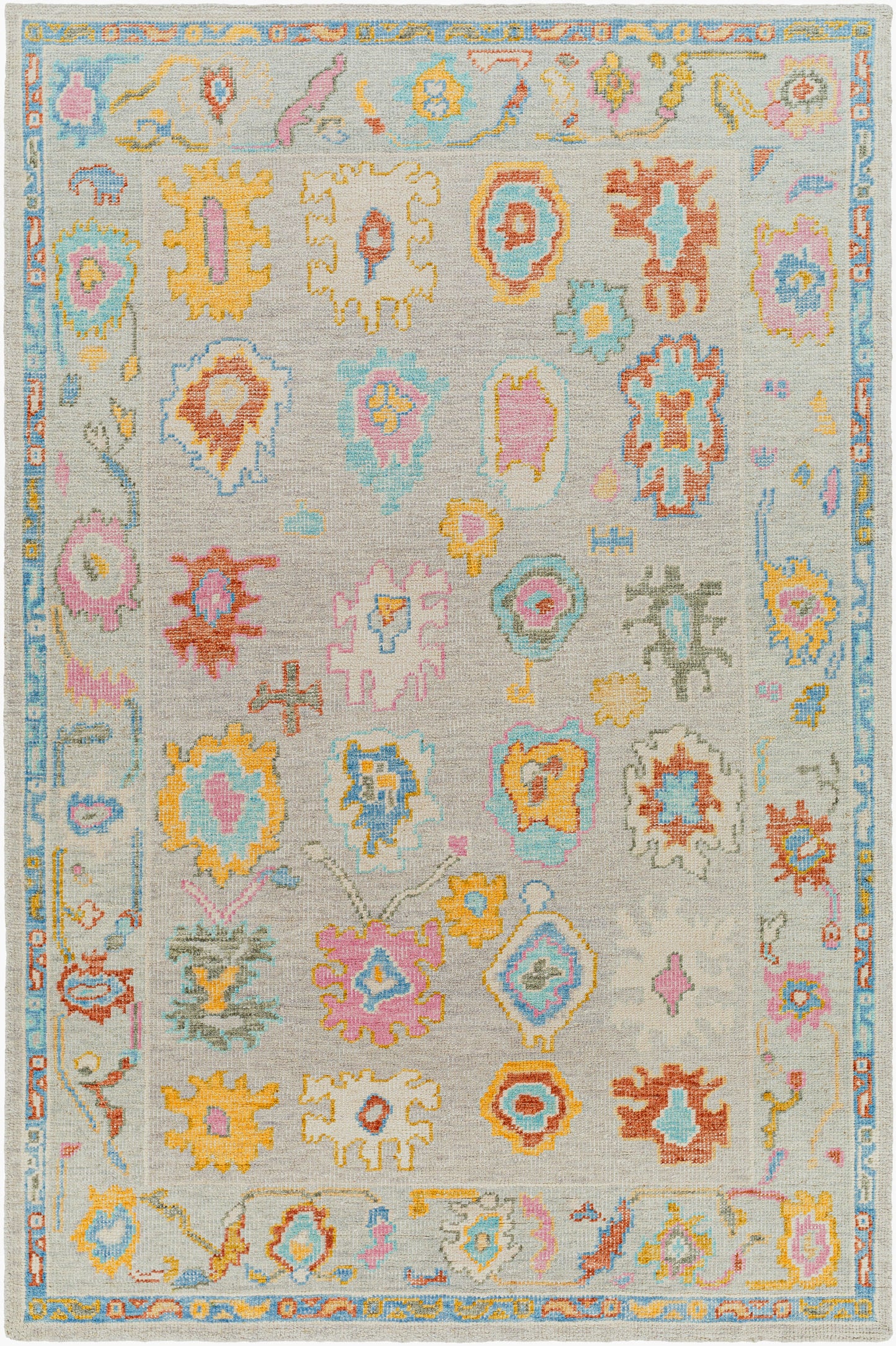 Kars KSA-2303 2' x 3' Handmade Wool Accent Rug