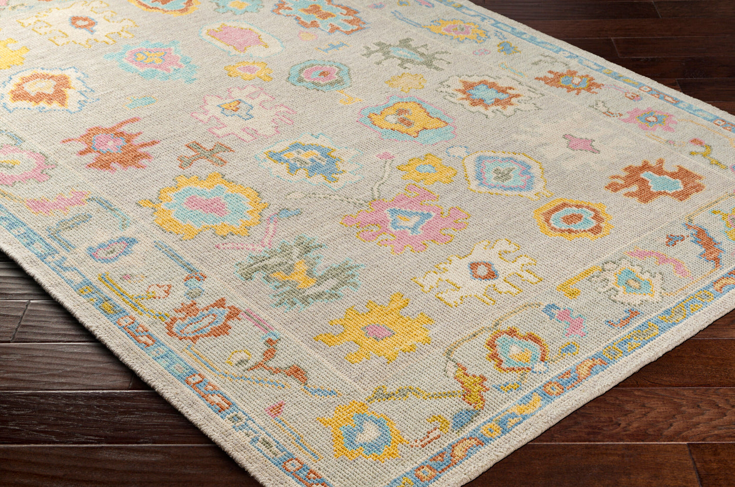 Kars KSA-2303 2' x 3' Handmade Wool Accent Rug
