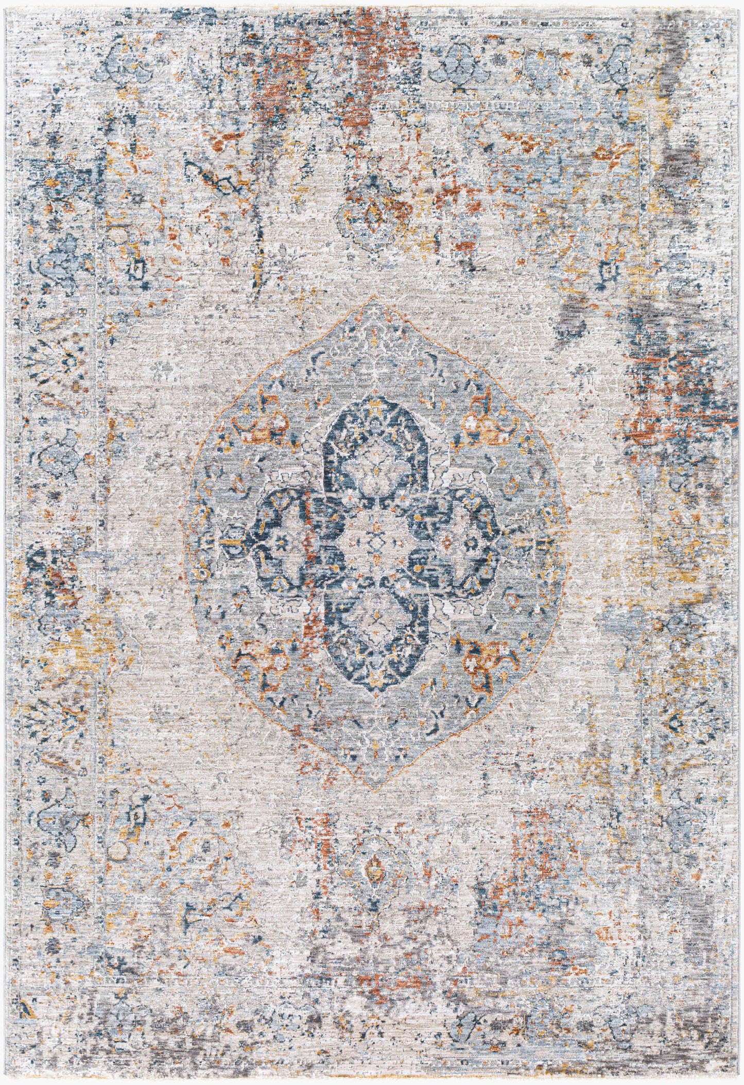 Laila LAA-2306 3' x 4' Machine Woven Accent Rug