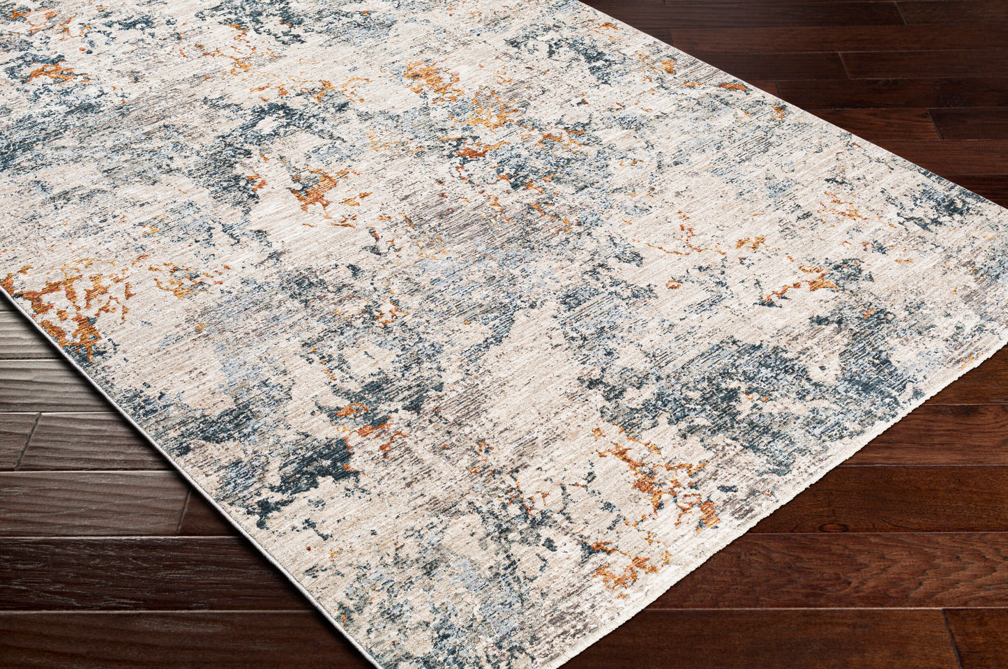 Laila LAA-2315 6ft Round Machine Woven Area Rug