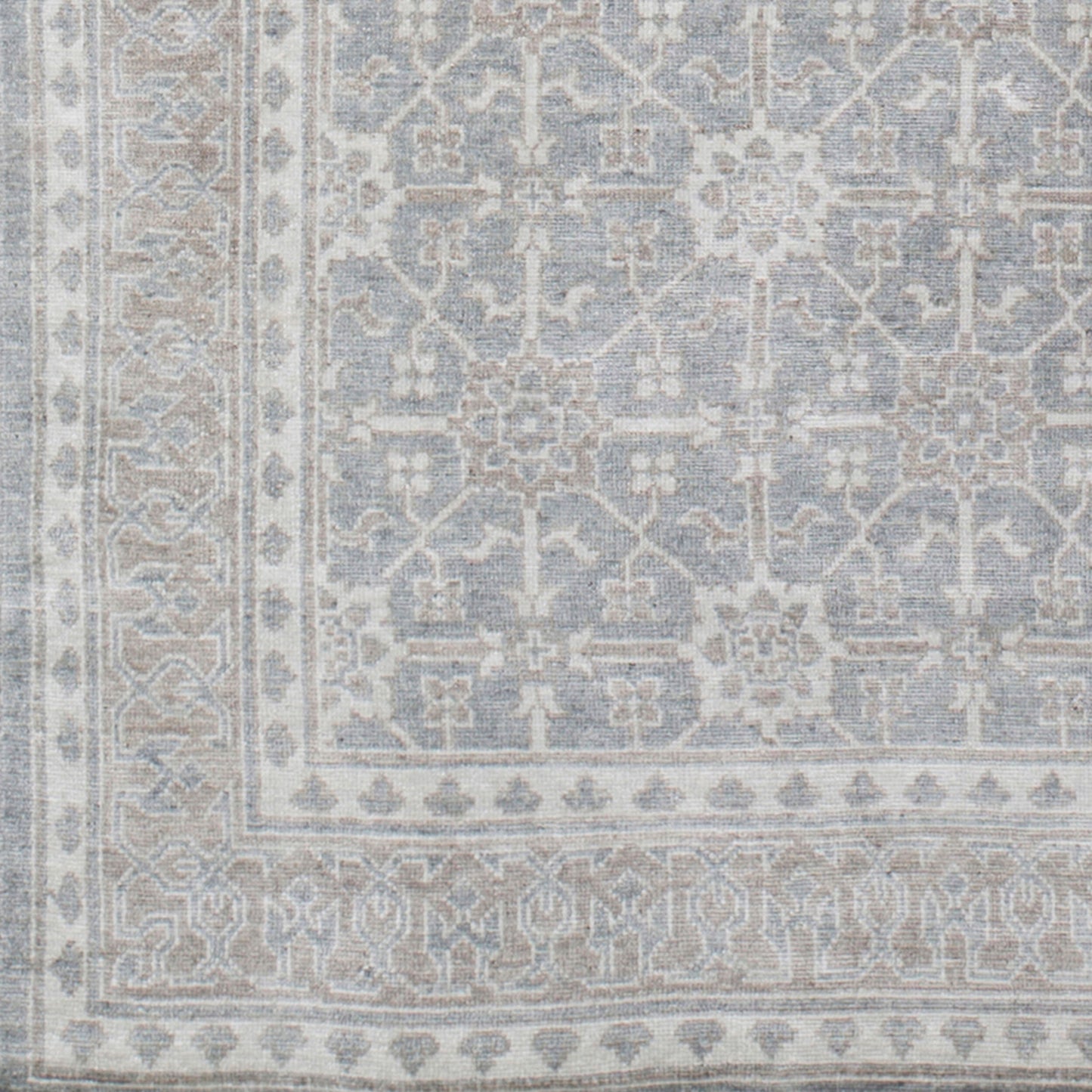 Alfombra decorativa hecha a mano Lacerta LAC-1001 de 2' x 3'